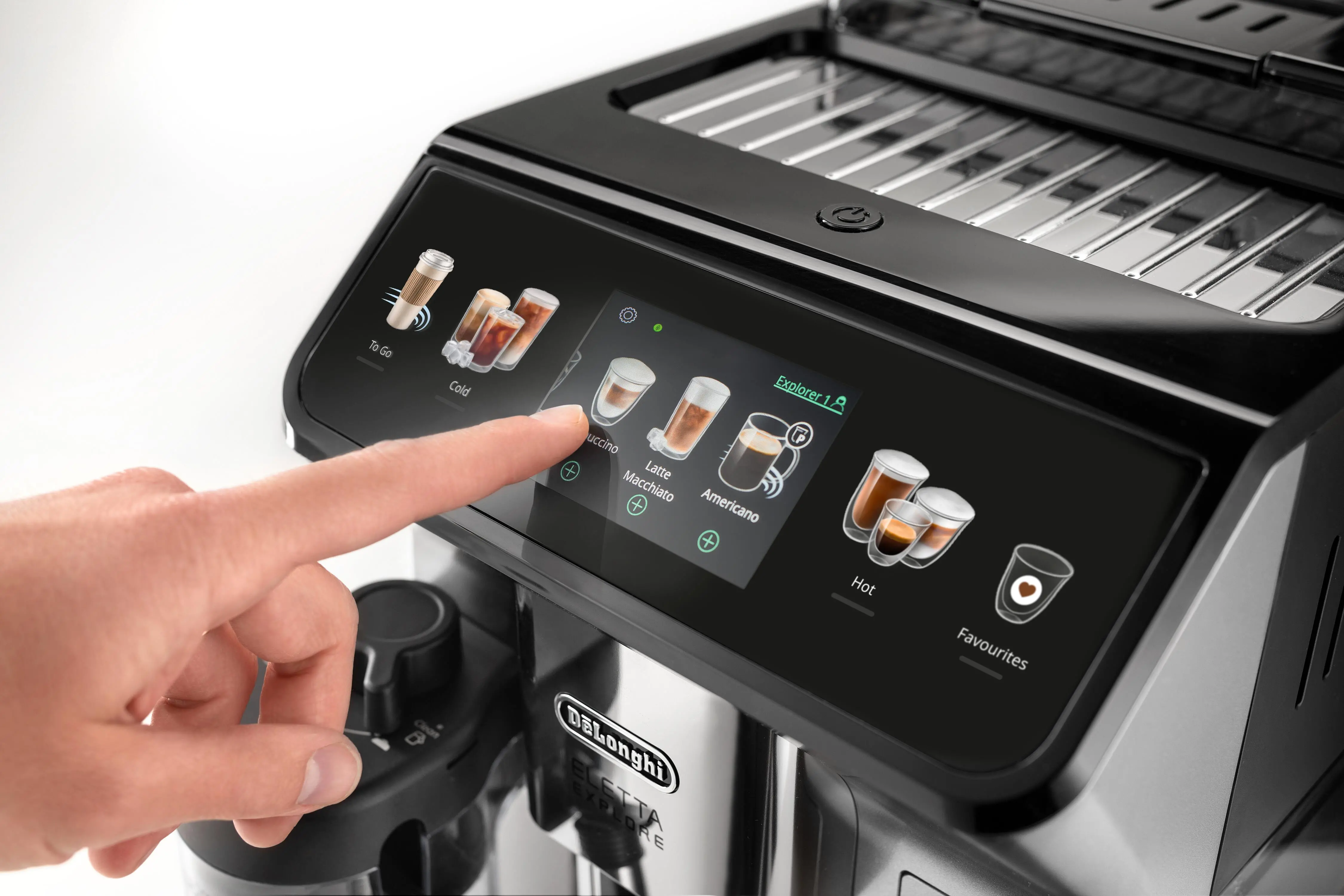 Ekspres DeLonghi Eletta Explore ECAM450.55.S Kawa mrożona