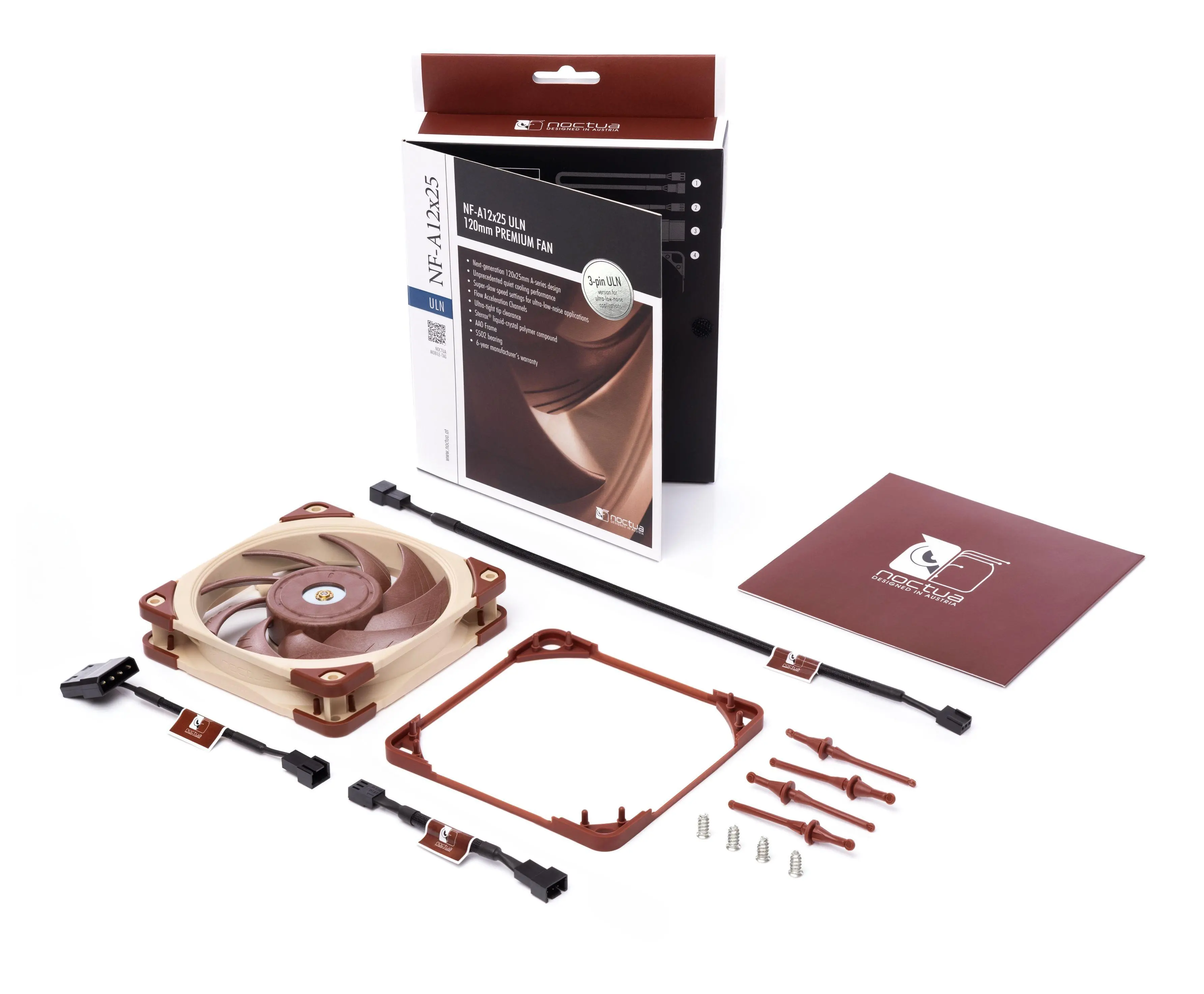 Wentylator Noctua NF-A12X25 ULN 120mm Beżowy