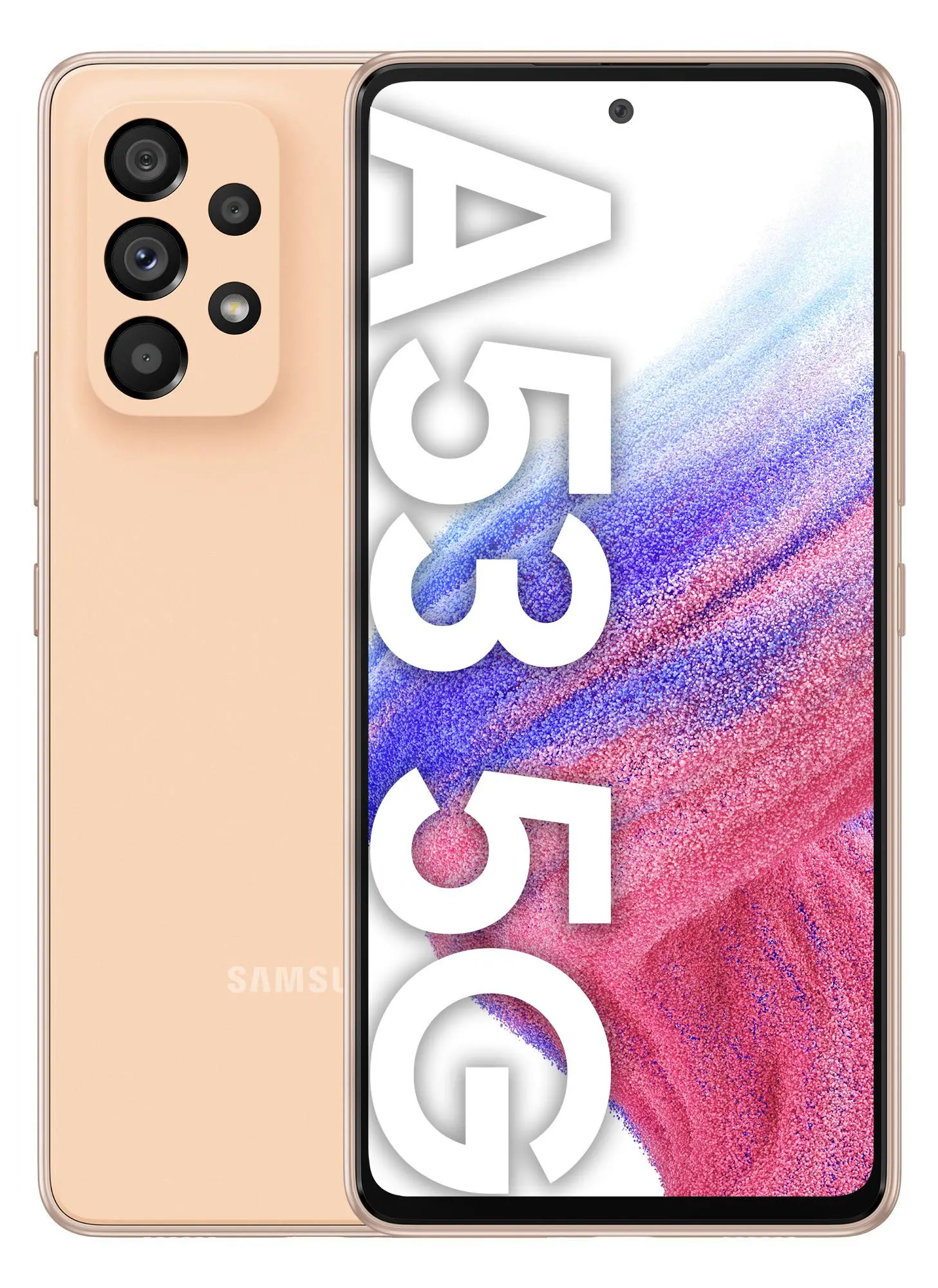 Smartfon Samsung Galaxy A53 5G 6/128GB 6,5" 120Hz 64Mpix Pomarańczowy