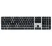 Klawiatura membranowa Apple Magic Keyboard z Touch ID i polem numerycznym Czarno-srebrny