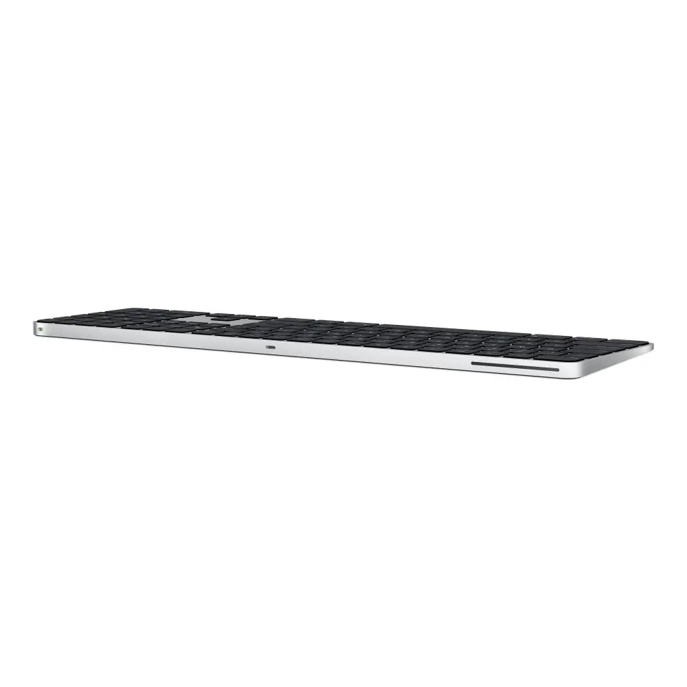 Klawiatura membranowa Apple Magic Keyboard z Touch ID i polem numerycznym Czarno-srebrny