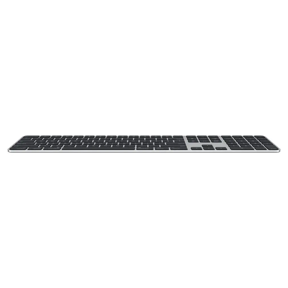 Klawiatura membranowa Apple Magic Keyboard z Touch ID i polem numerycznym Czarno-srebrny