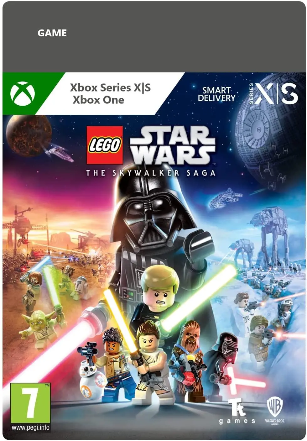 LEGO Gwiezdne Wojny: Saga Skywalkerów [kod aktywacyjny] Gra na Xbox Series X/S (Kompatybilna z Xbox One)
