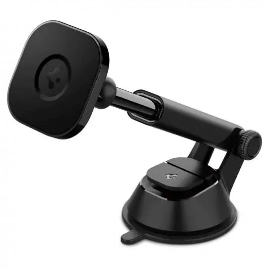 Uchwyt na telefon Spigen ACP02618 OneTap Magnetic Car Mount Dashboard MagSafe Czarny