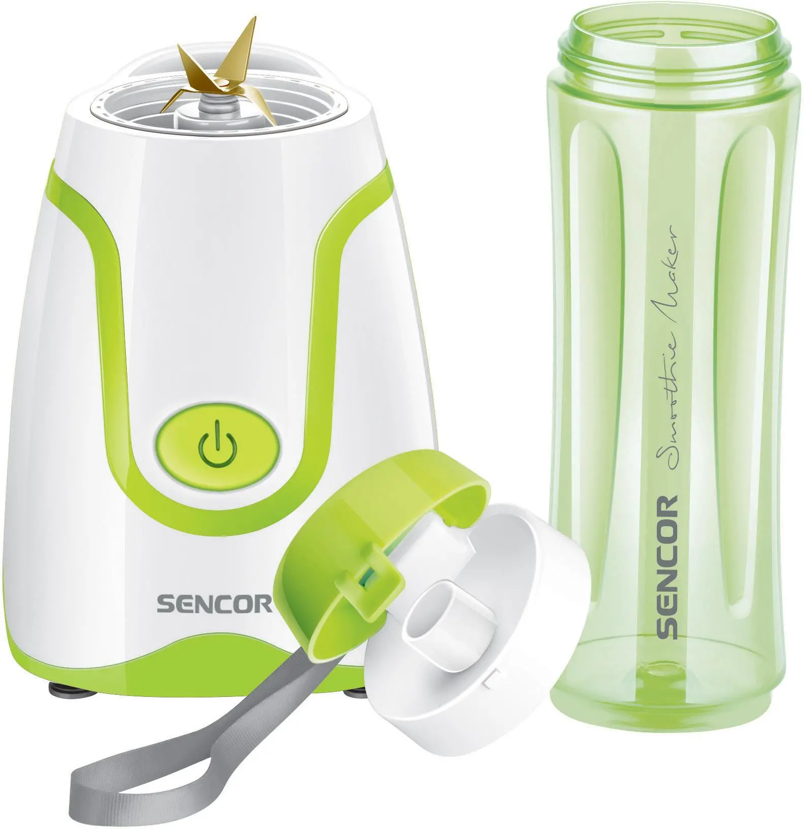 Blender kielichowy Sencor SBL 2111GR 0,6l Butelka