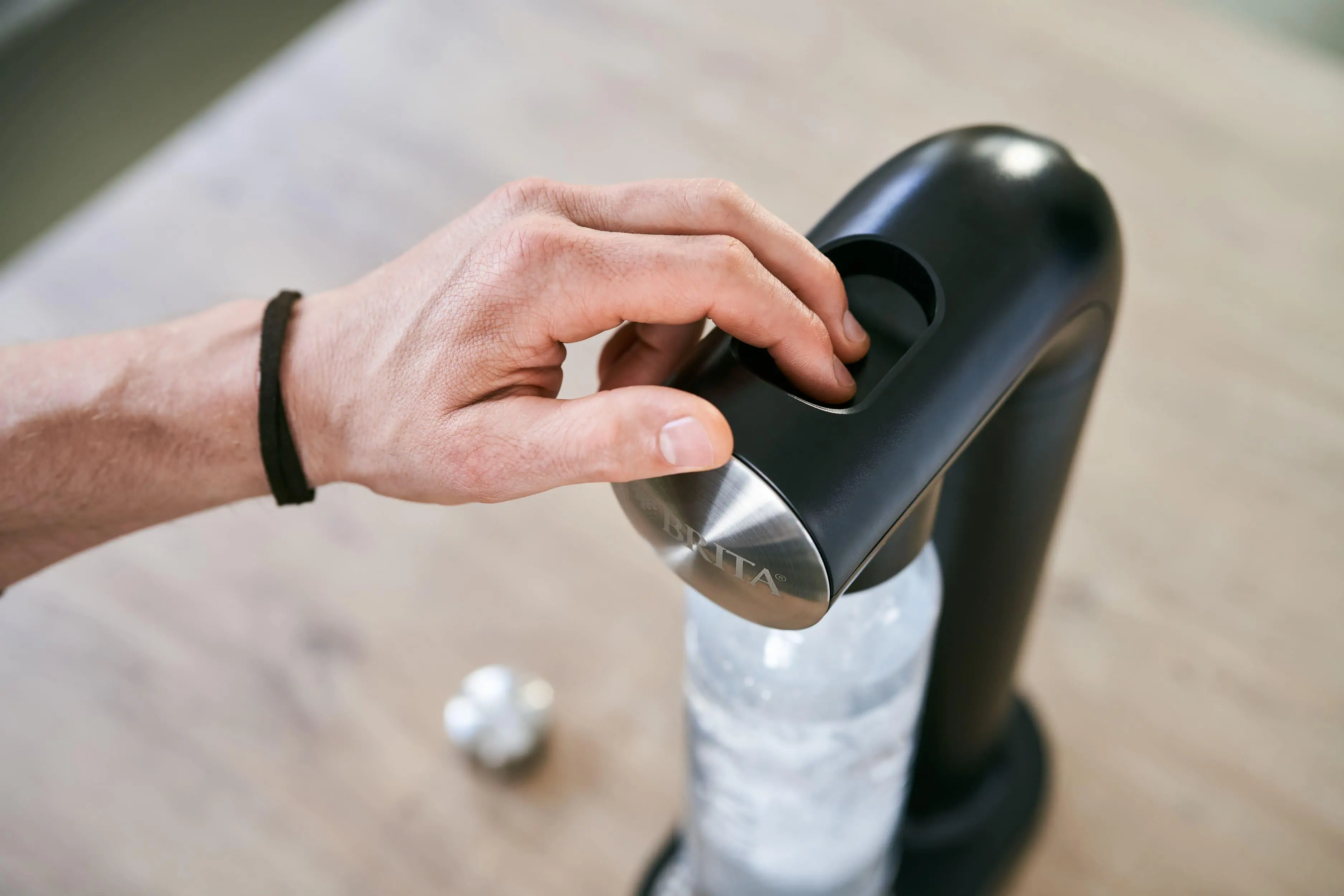 Saturator Brita SodaOne Czarny