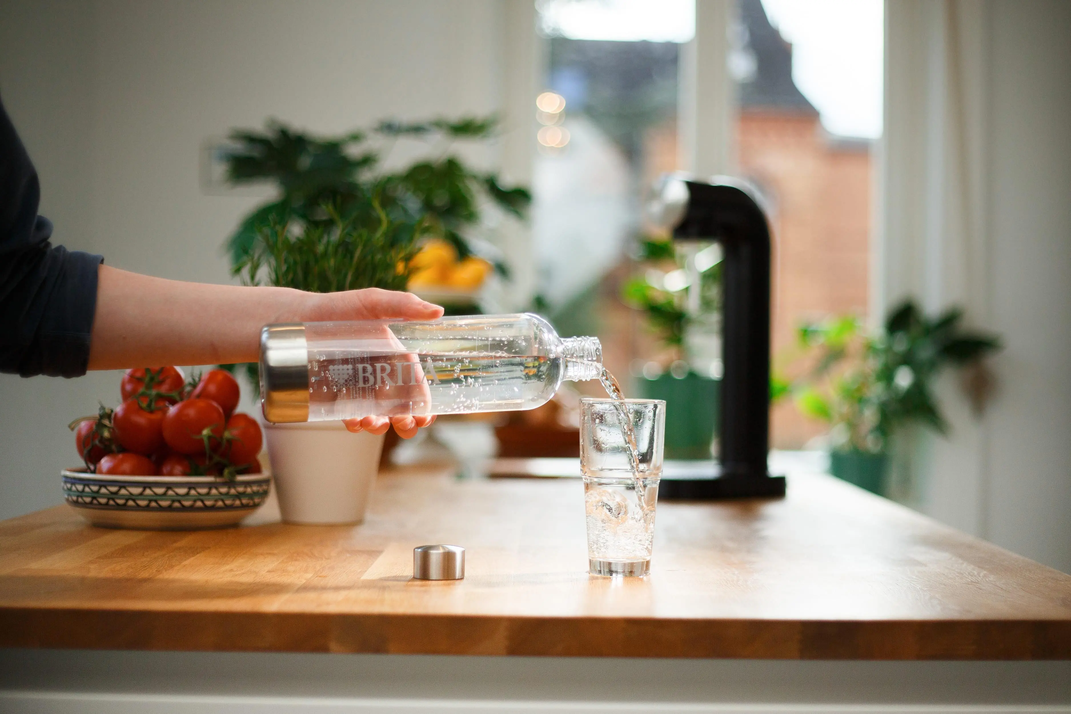 Saturator Brita SodaOne Czarny