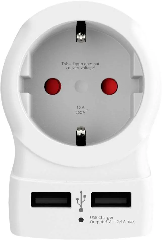 Adapter podróżny Skross Europe to USA USB 1.500281