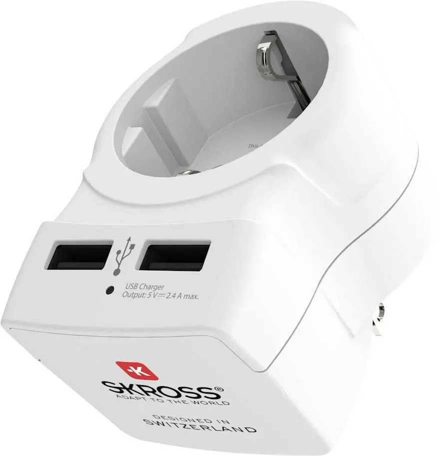 Adapter podróżny Skross Europe to USA USB 1.500281