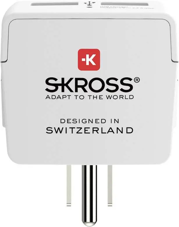 Adapter podróżny Skross Europe to USA USB 1.500281