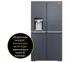 Lodówka Haier Seria 7 HCR7918EIMB Pełny No Frost 177,5cm Dystrybutor wody Czarny Inox