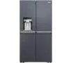 Lodówka Haier Seria 7 HCR7918EIMB Pełny No Frost 177,5cm Dystrybutor wody Czarny Inox