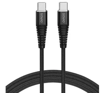 Kabel Savio CL-160 2m Czarny