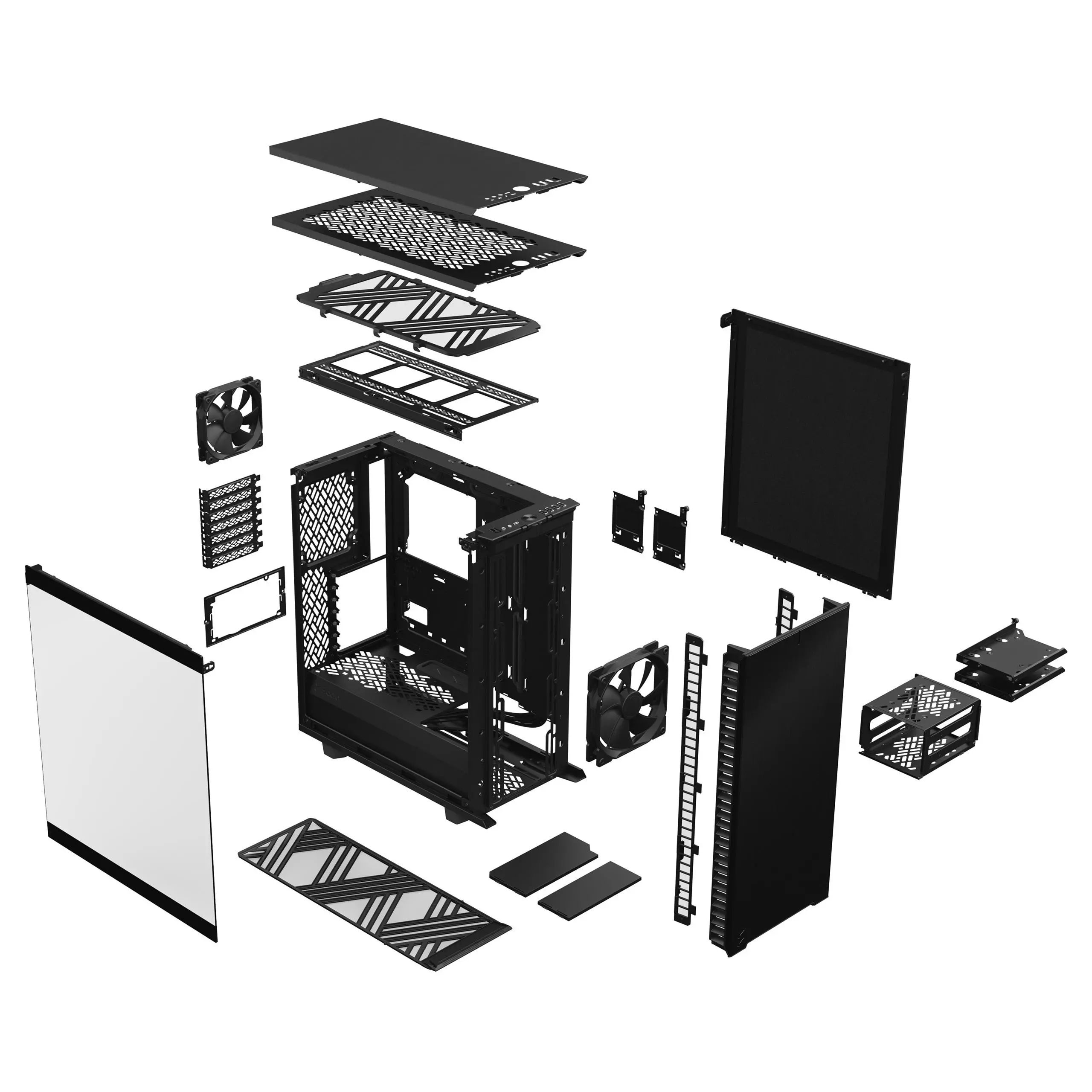 Obudowa Fractal Design Define 7 Compact Dark Tempered Glass Czarny
