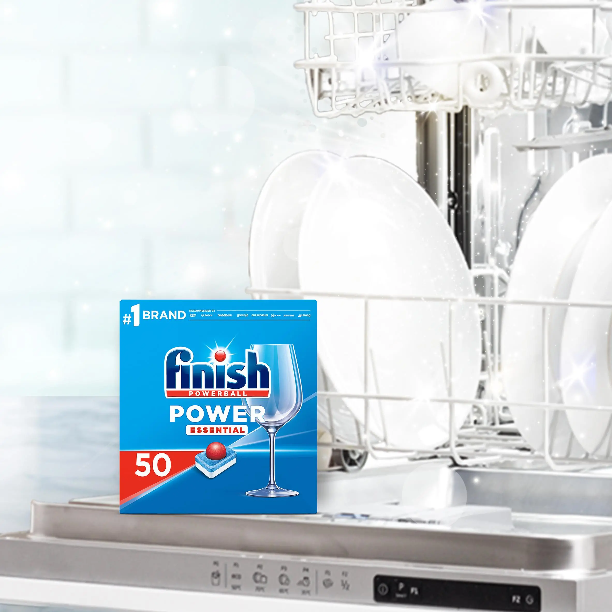 Tabletki do zmywarki Finish Power Essential Fresh 80szt.