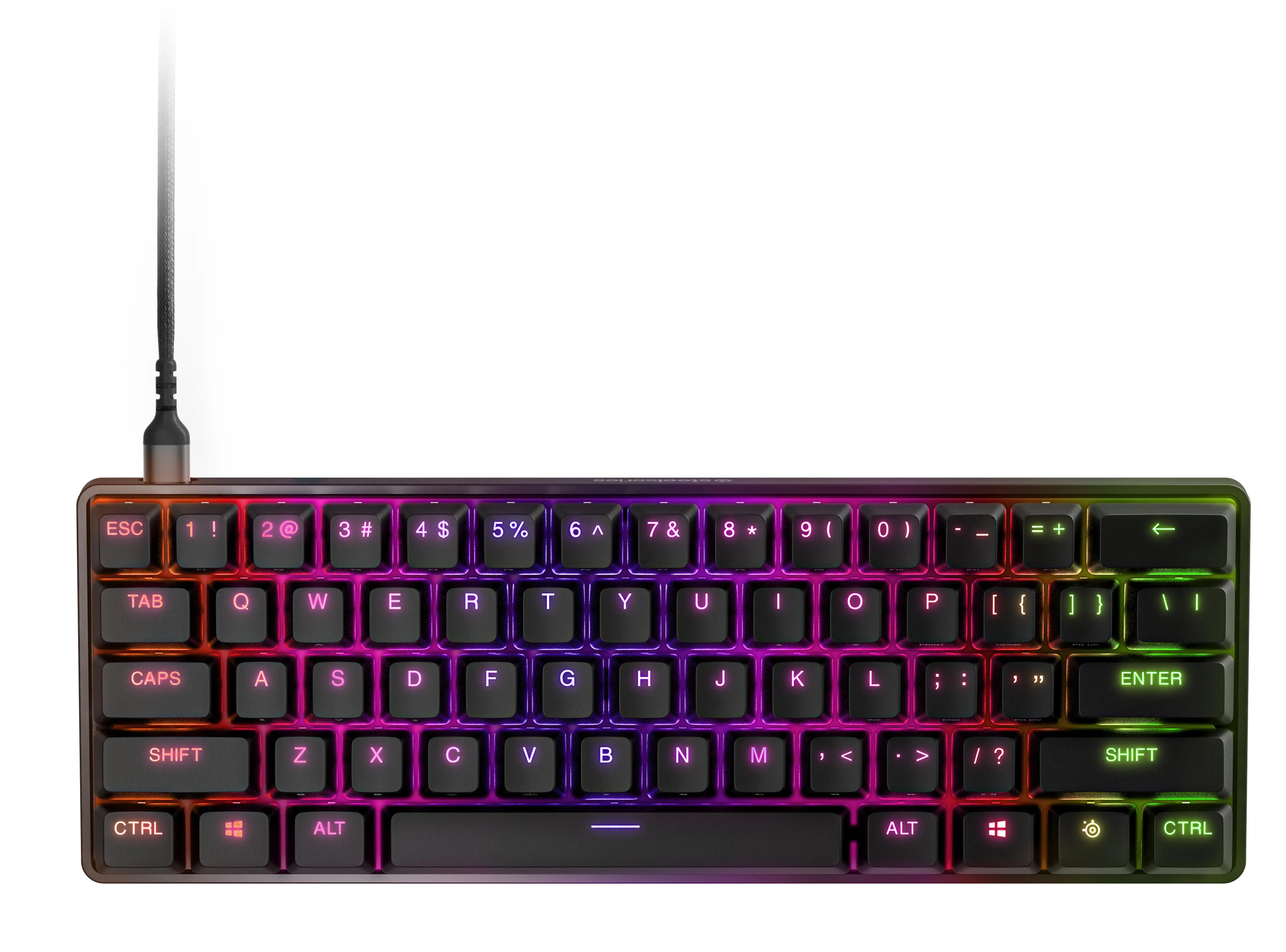 Klawiatura mechaniczna SteelSeries Apex 9 Mini Czarny