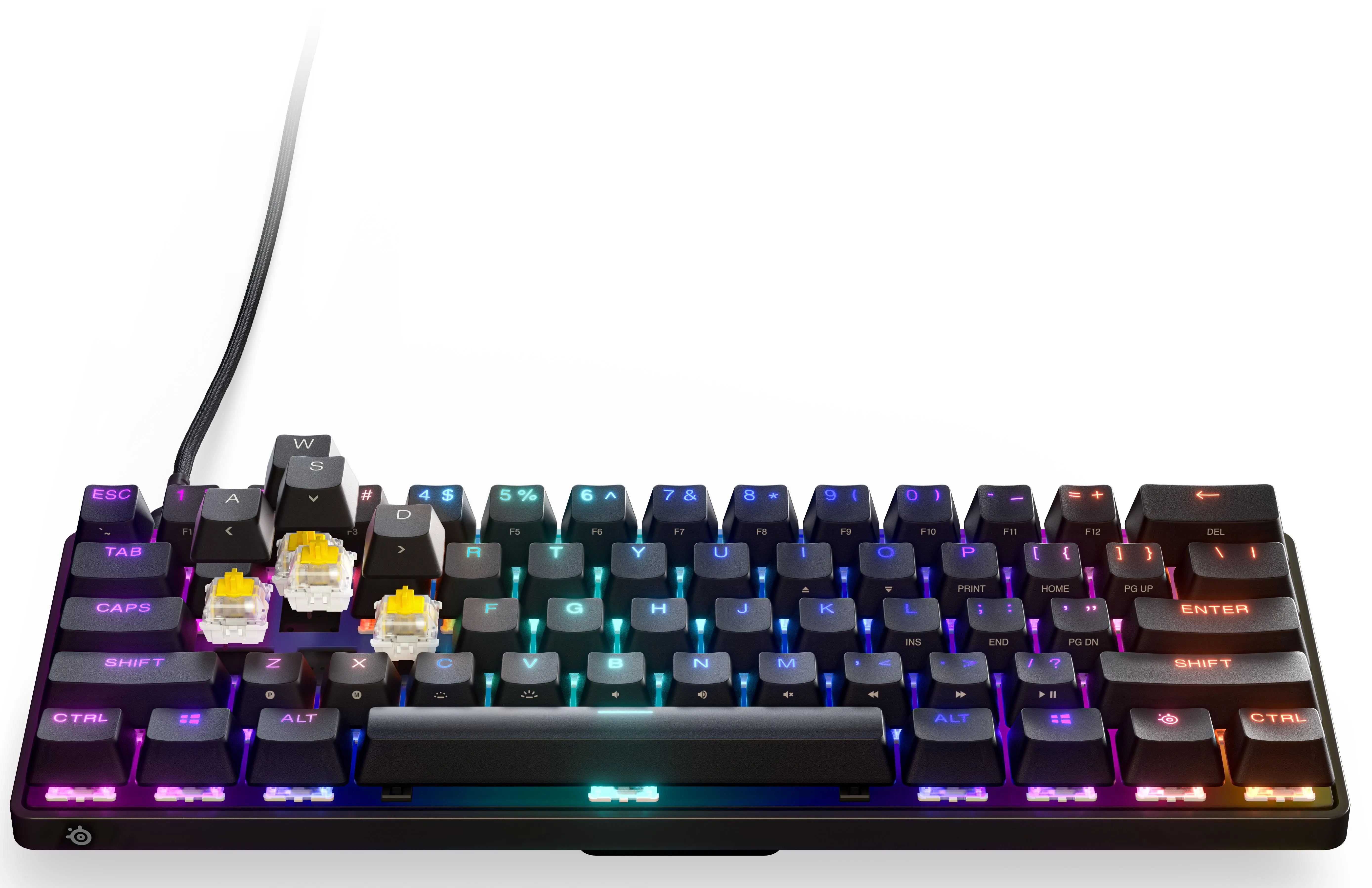Klawiatura mechaniczna SteelSeries Apex 9 Mini Czarny