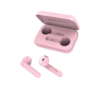 Słuchawki bezprzewodowe Forever TWE-110 - douszne - Bluetooth 5.1 - różowy