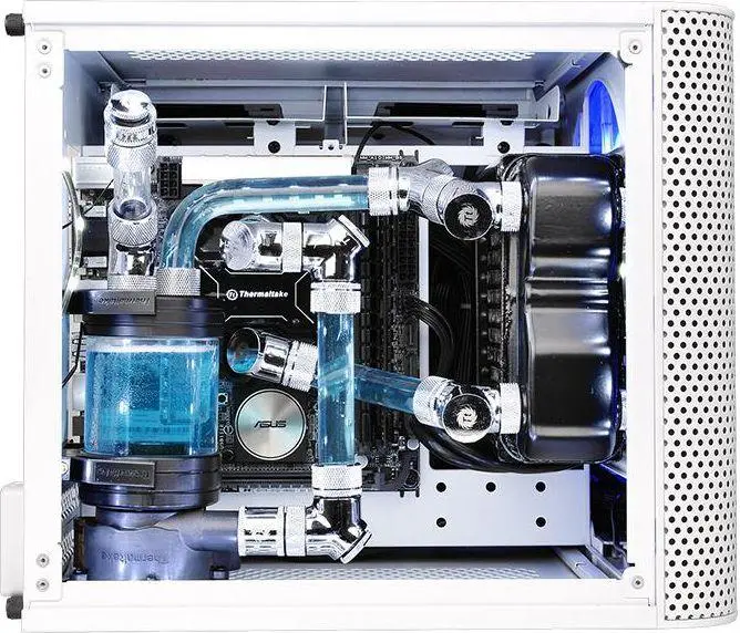 Obudowa Thermaltake Core V1 Snow Edition Biały