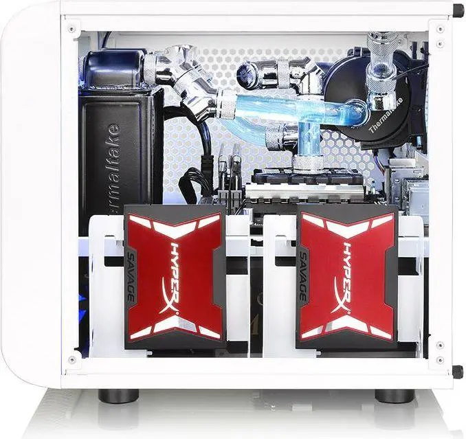 Obudowa Thermaltake Core V1 Snow Edition Biały