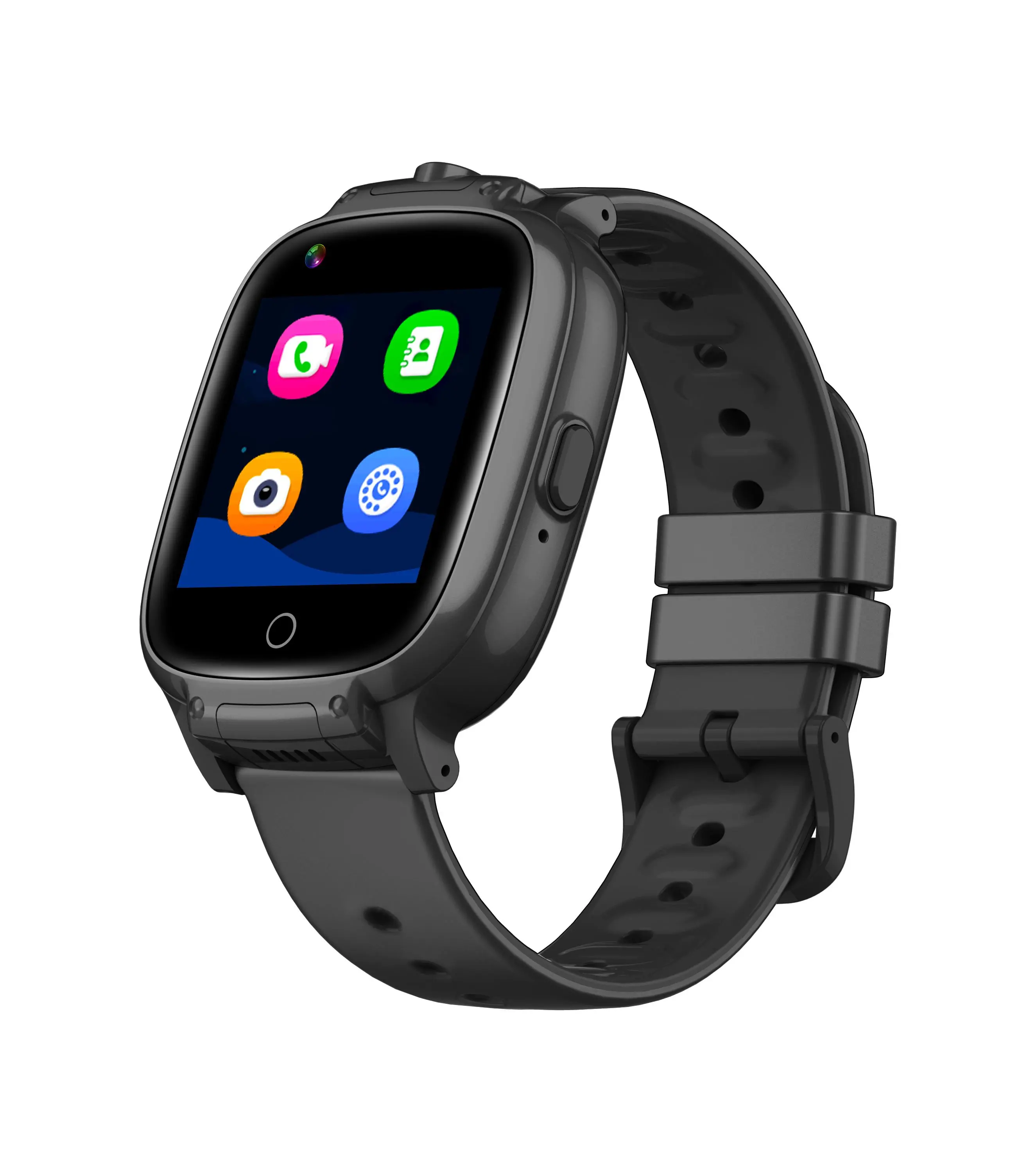 Smartwatch Garett Kids Twin 4G 56mm GPS LTE Czarny