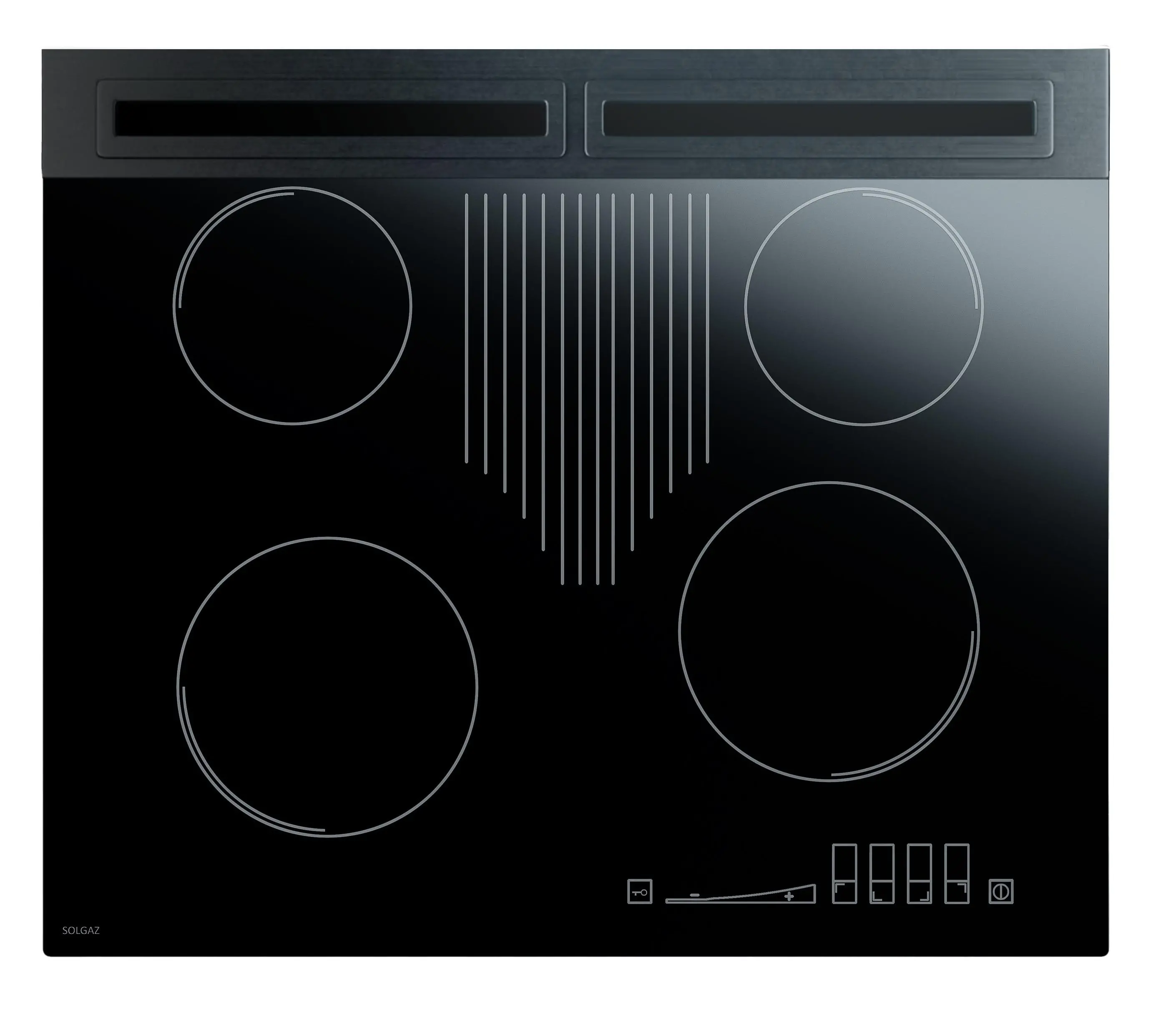 Płyta gazowa Solgaz GPC 4-60 E (Gz41,5) 58cm