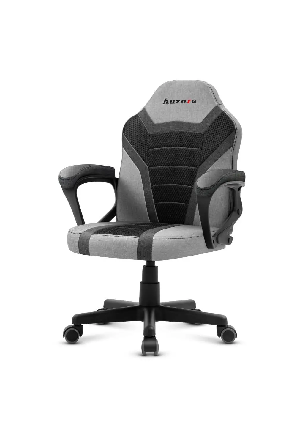 Fotel Huzaro Ranger 1.0 Mesh Dla dzieci do 130kg Tkanina Szary