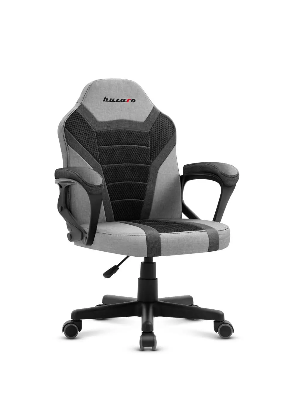 Fotel Huzaro Ranger 1.0 Mesh Dla dzieci do 130kg Tkanina Szary