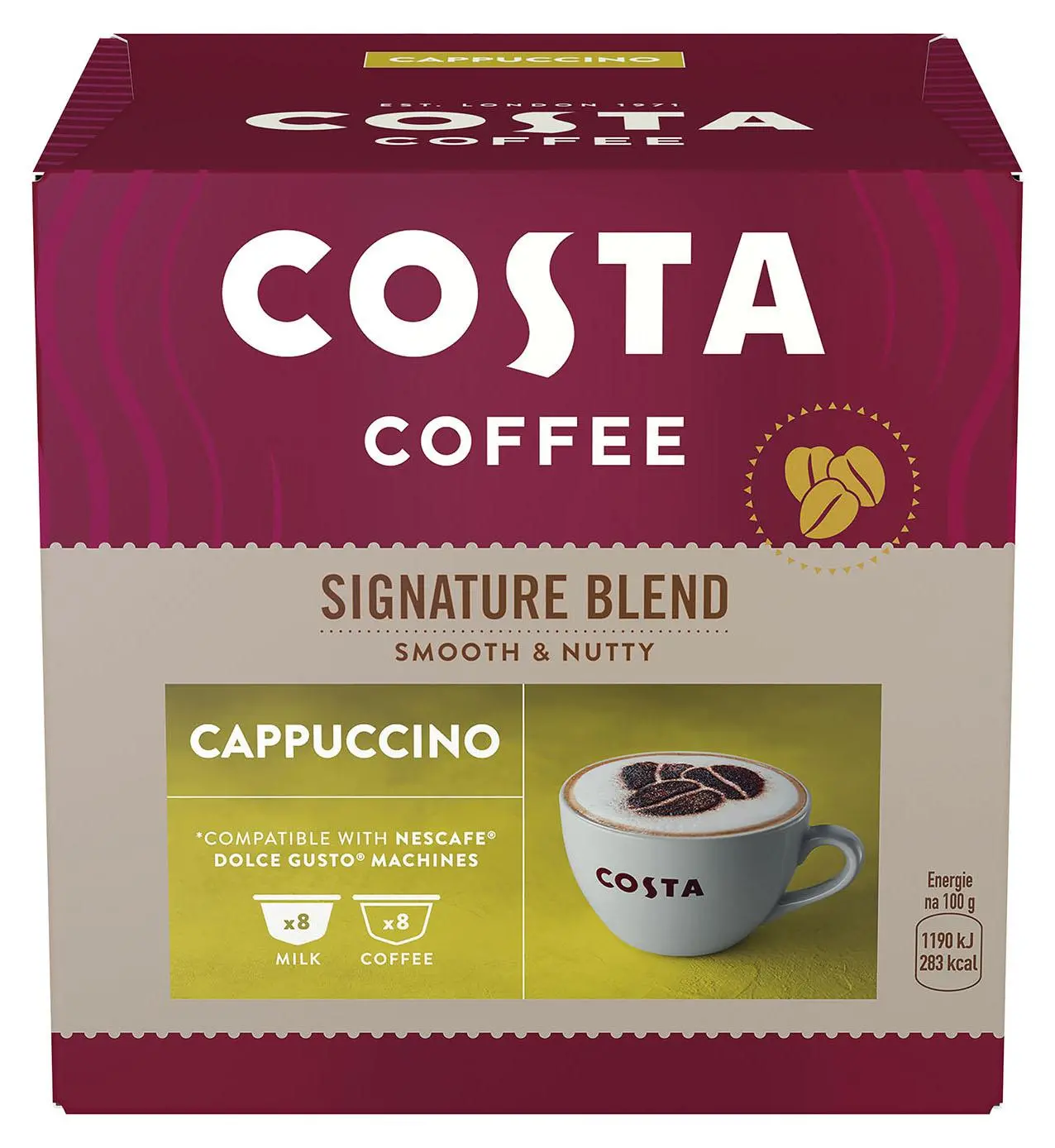 Kapsułki Costa Coffee Signature Blend Cappuccino 16szt.