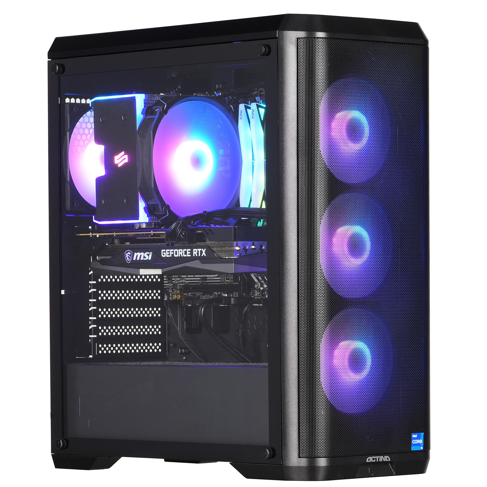 Komputer gamingowy Actina R5 3600 16GB RAM 1TB Dysk SSD SSD RTX3060Ti