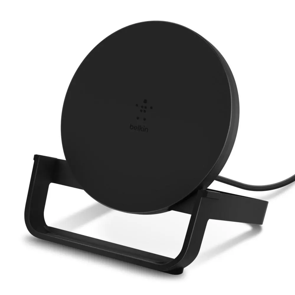 Ładowarka indukcyjna Belkin WIB001 Wireless Charging Stand 10W + ładowarka sieciowa Czarny