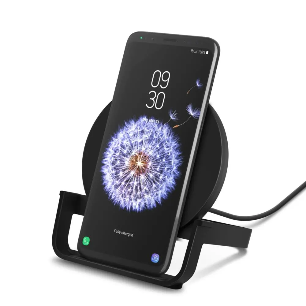 Ładowarka indukcyjna Belkin WIB001 Wireless Charging Stand 10W + ładowarka sieciowa Czarny