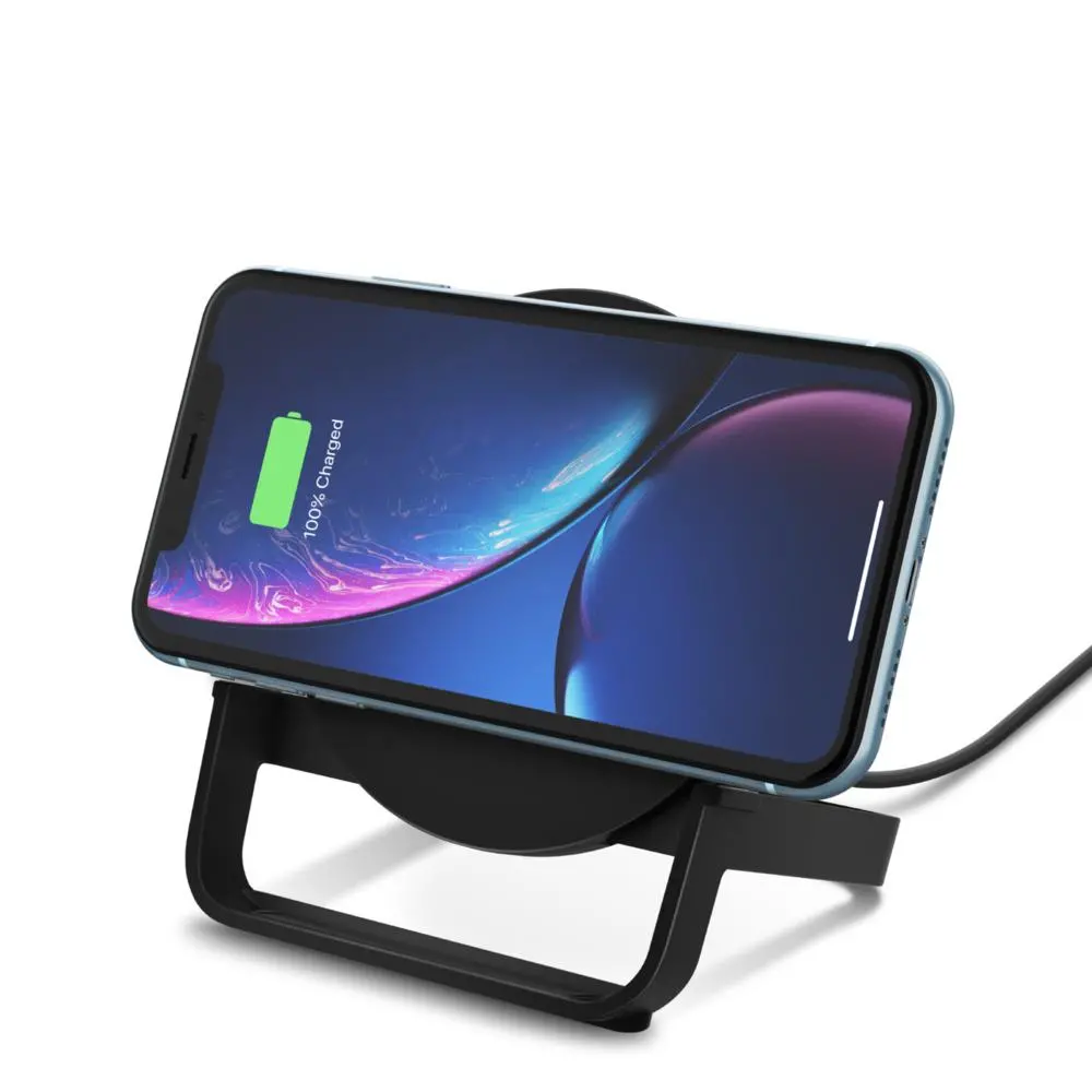 Ładowarka indukcyjna Belkin WIB001 Wireless Charging Stand 10W + ładowarka sieciowa Czarny