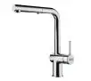 Bateria Franke Active L Pull-Out Chrom Mosiądz