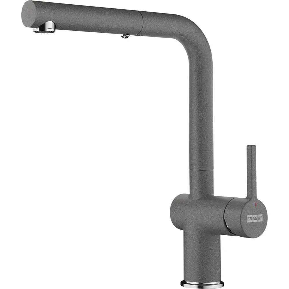 Franke Active Pull-Out Spray Chrom/Kamienny szary Mosiądz