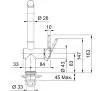 Bateria Franke Active Pull-Out Spray Chrom/Onyx Mosiądz