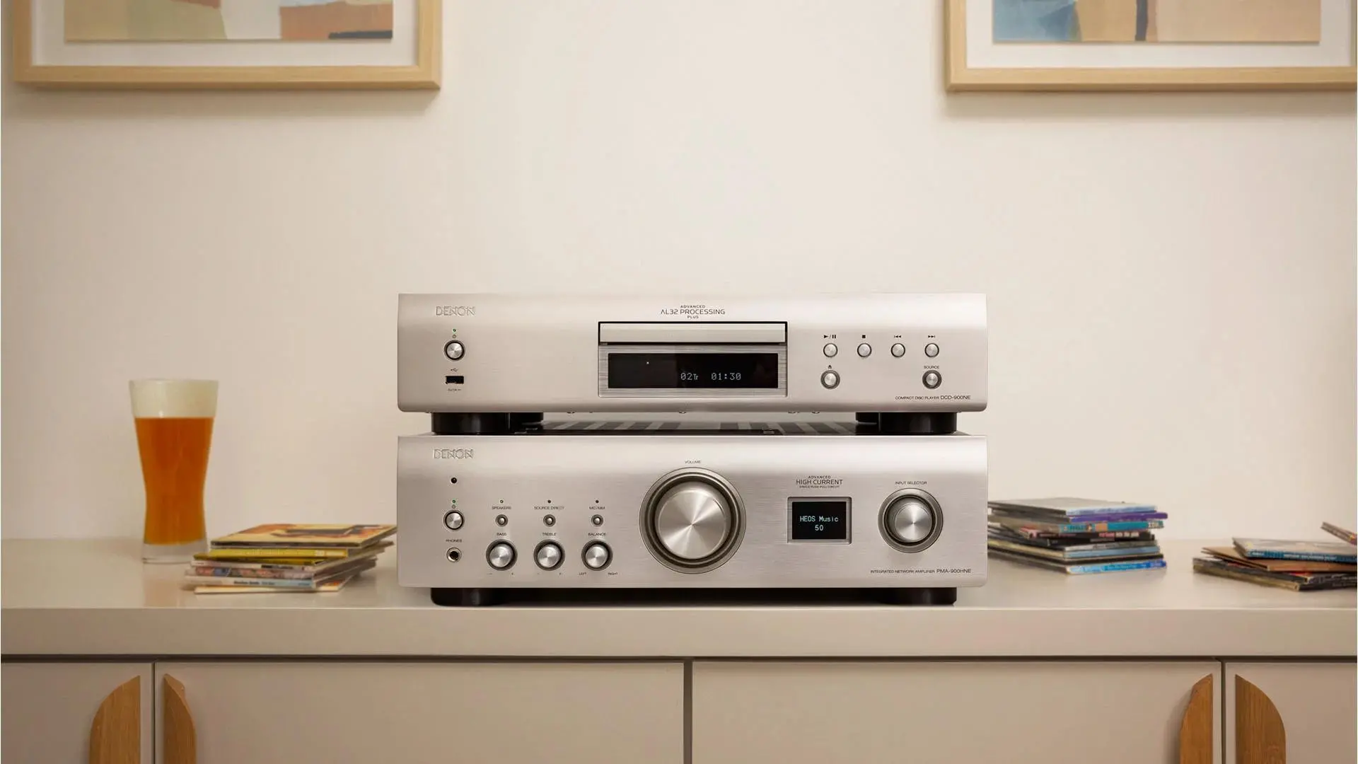 Odtwarzacz Denon DCD-900NE Srebrny