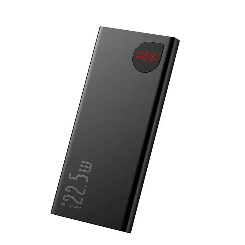 Powerbank Baseus PPAD000001 Adaman Metal 10000mAh 22,5W Czarny