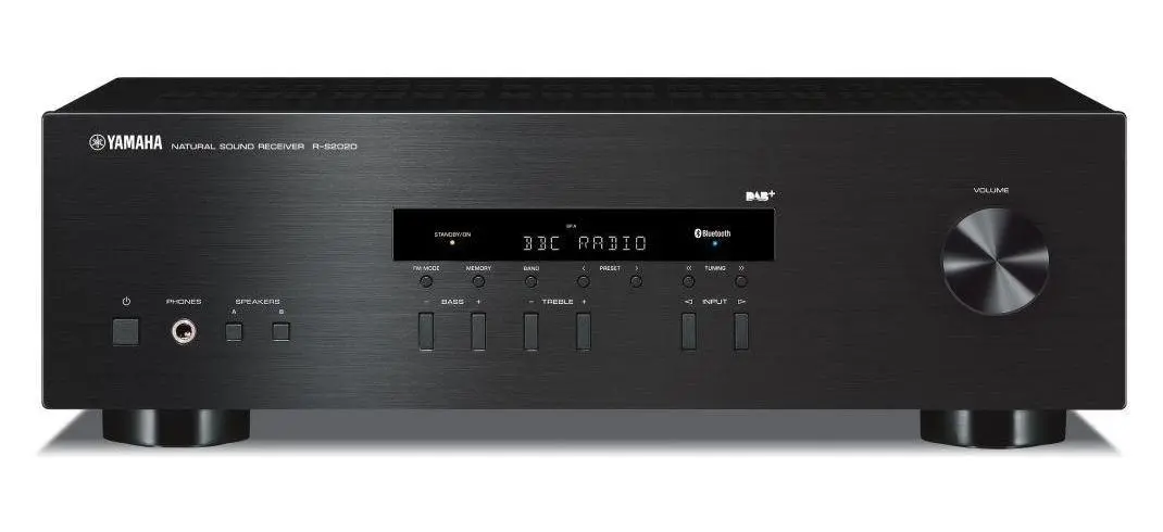 Zestaw stereo Yamaha R-S202D Czarny, Pure Acoustics NOVA 6 Czarny