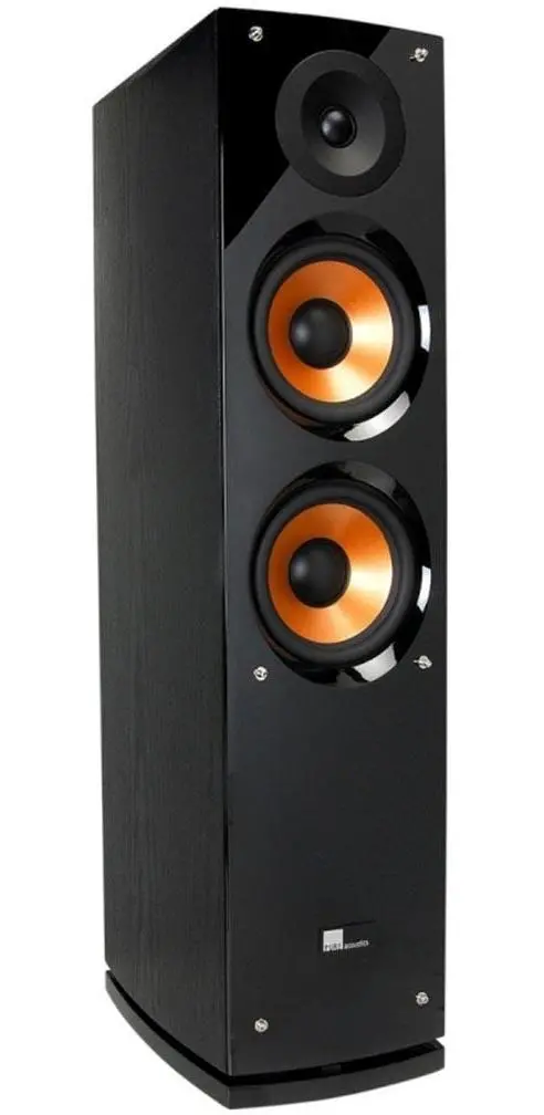 Zestaw stereo Yamaha R-S202D Czarny, Pure Acoustics NOVA 6 Czarny