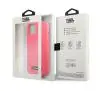 Etui Karl Lagerfeld Silicone Plaque KLHCP13SSLMP1PI do iPhone 13 mini