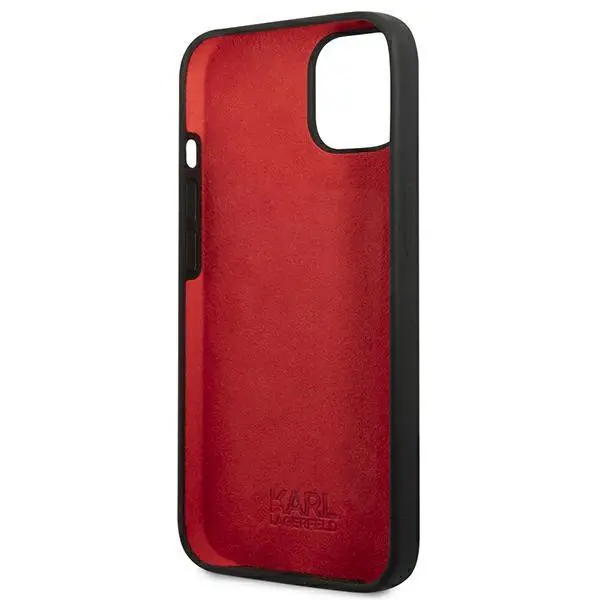 Etui Karl Lagerfeld Silicone Plaque KLHCP13SSLMP1K do iPhone 13 mini