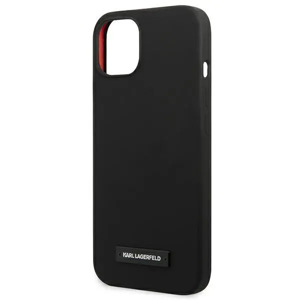 Etui Karl Lagerfeld Silicone Plaque KLHCP13SSLMP1K do iPhone 13 mini
