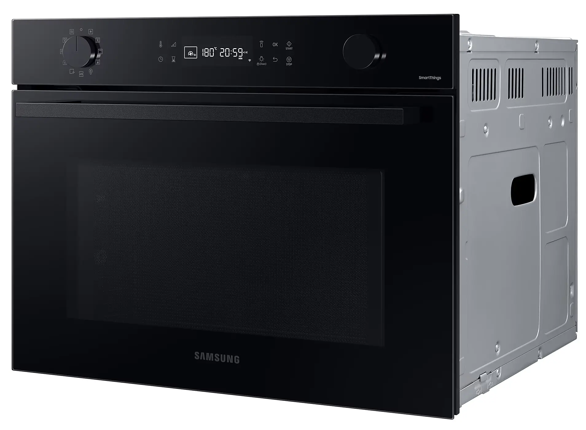 Piekarnik z mikrofalą Samsung NQ5B4553FBK Termoobieg Zdalne sterowanie Czarny