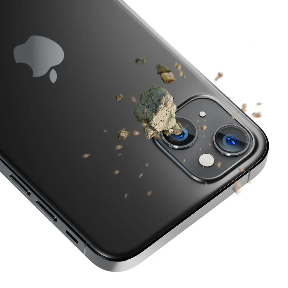 Szkło hartowane 3mk Lens Protection Pro Graphite do iPhone 14 Plus
