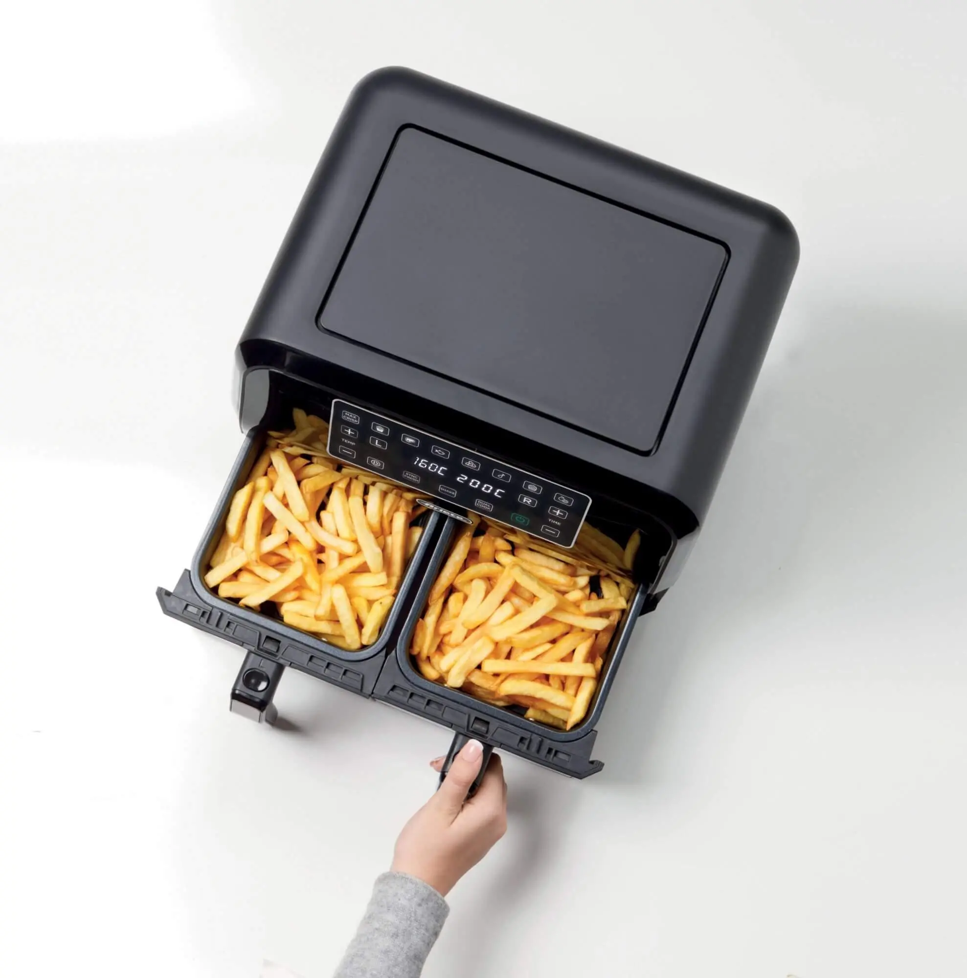 Frytkownica beztłuszczowa Ariete 4624/00 Air Fryer Dual Metal 1700W 8l