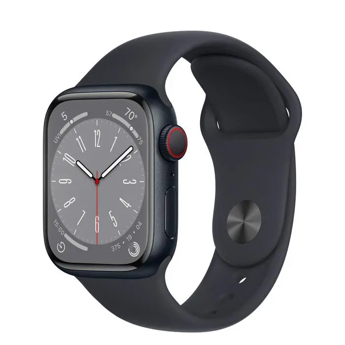 Apple Watch Series 8 GPS - Cellular 41mm koperta z aluminium północ - pasek sportowy północ