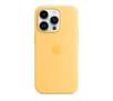 Etui Apple silikonowe z MagSafe do iPhone 14 Pro Żółty