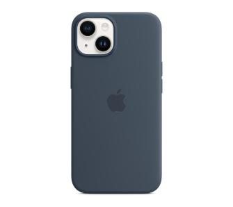 Etui Apple silikonowe z MagSafe do iPhone 14 Błękit