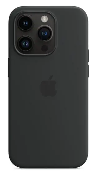 Etui Apple silikonowe z MagSafe do iPhone 14 Pro Północ